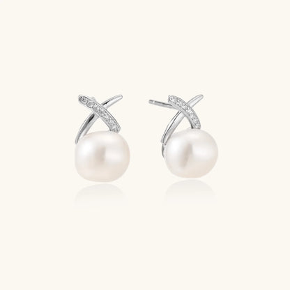 Luminous Pearl Drop Earrings