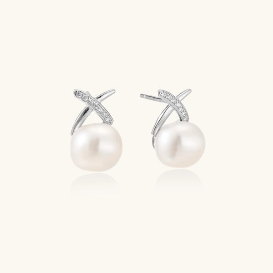 Luminous Pearl Drop Earrings