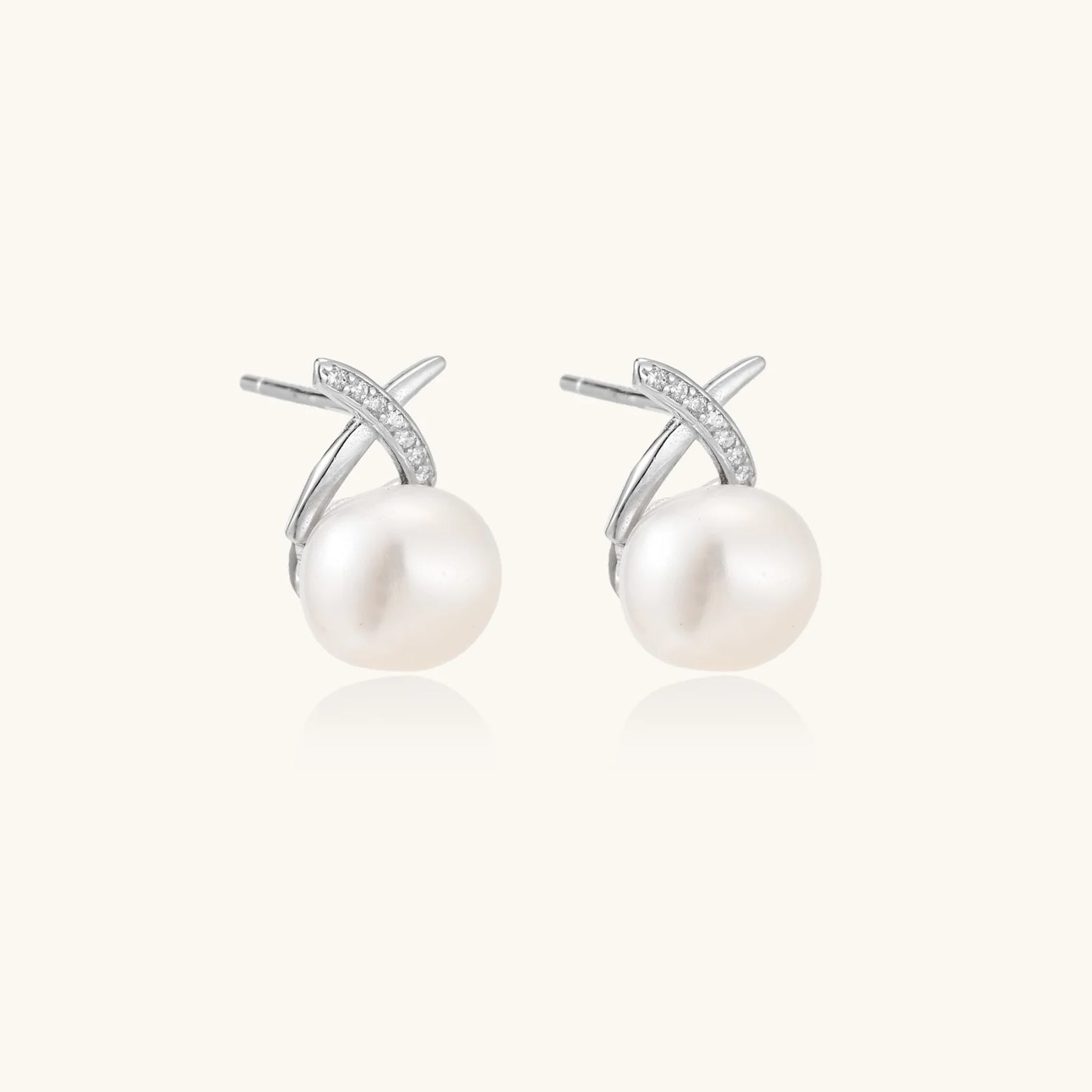 Luminous Pearl Drop Earrings