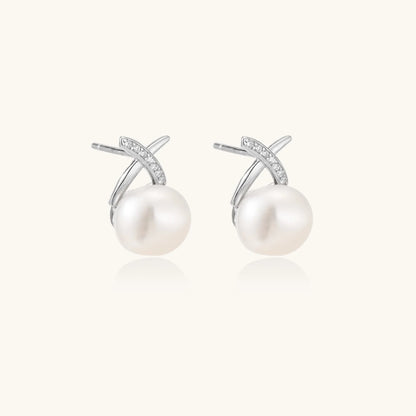Luminous Pearl Drop Earrings