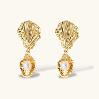 Ocean Shell Pearl Drops